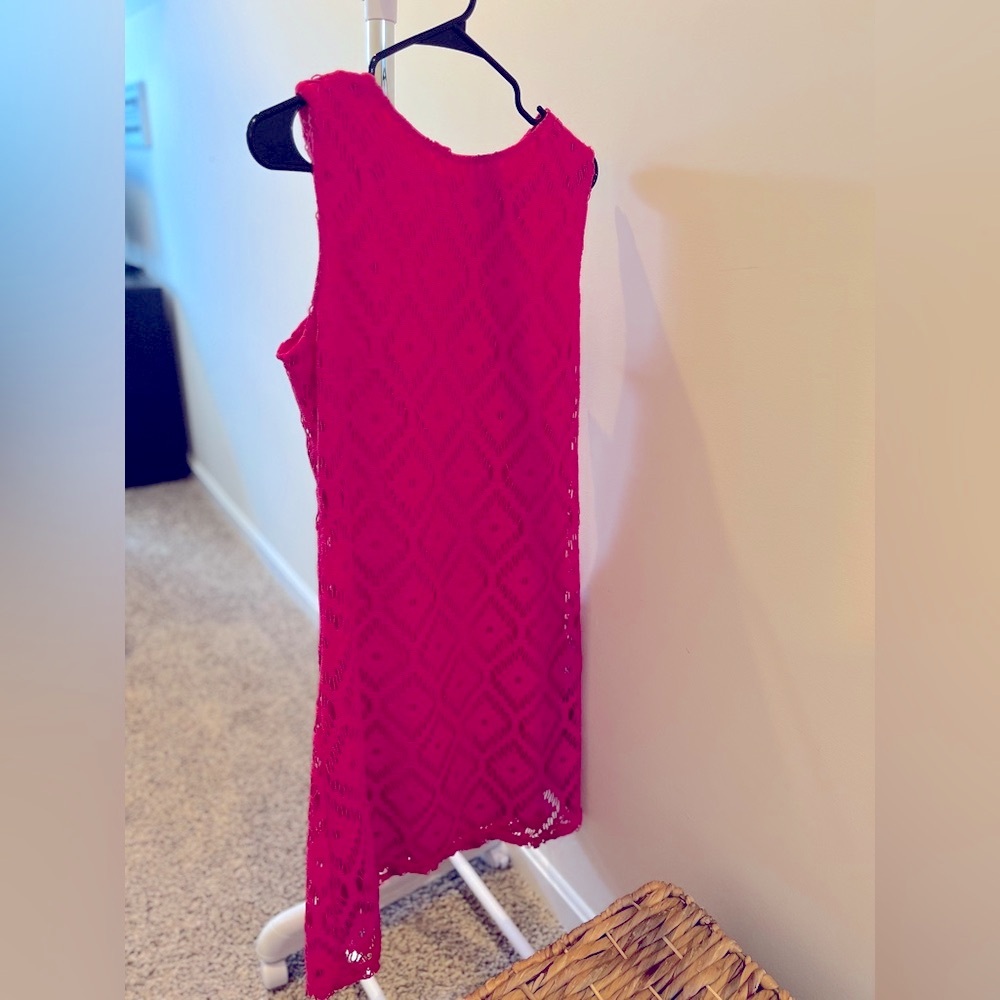 Pink Lace Dress